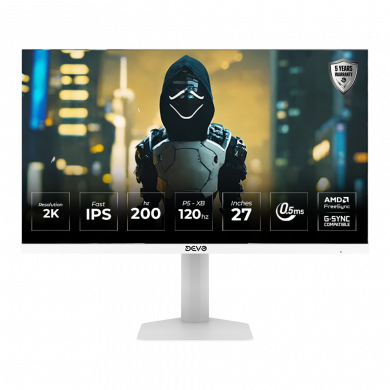 Devo Gaming monitor - DQI27200w - 27" Fast IPS 2K 200Hz 0.5ms
