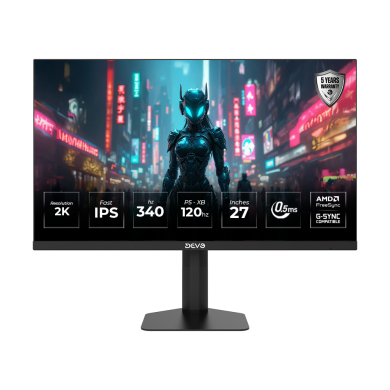Devo Gaming Monitor - DQI27340 - 27" Fast IPS 2K 340Hz 0.5ms