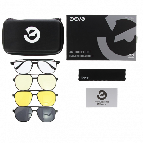 Devo Gaming Glasses - Quadtics