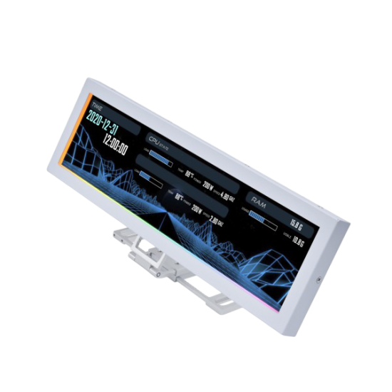 Lian Li Universal Screen 8.8" IPS LCD Display - White Lian Li Universal Screen 8.8" IPS LCD Display - White
