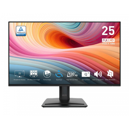 MSI PRO MP251 E2 FHD IPS 120Hz 1ms Gaming Monitor