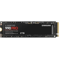 Samsung 990 2TB PCIe 4.0 x4, NVMe 2.0 (up to 7250MB/s) NVMe M.2