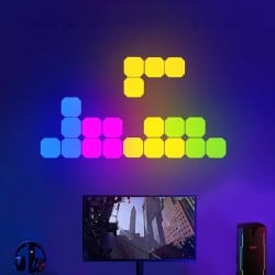 Smart Light Panel (10 pack) 13LEDs RGBIC - Bluetooth