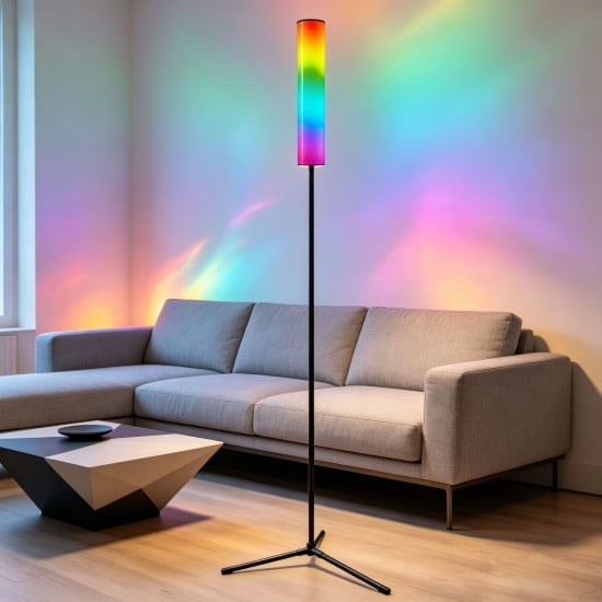 Smart Ambient Floor Lamp RGBIC - WiFi + Bluetooth Smart Ambient Floor Lamp RGBIC - WiFi + Bluetooth