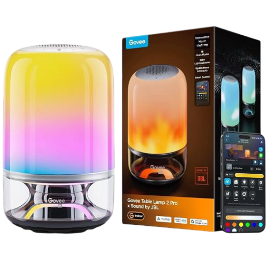 Govee RGBICWW Table Lamp 2 Pro Sound by JBL Govee RGBICWW Table Lamp 2 Pro Sound by JBL