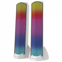 Green Lion Soundray Gaming Speakers - White