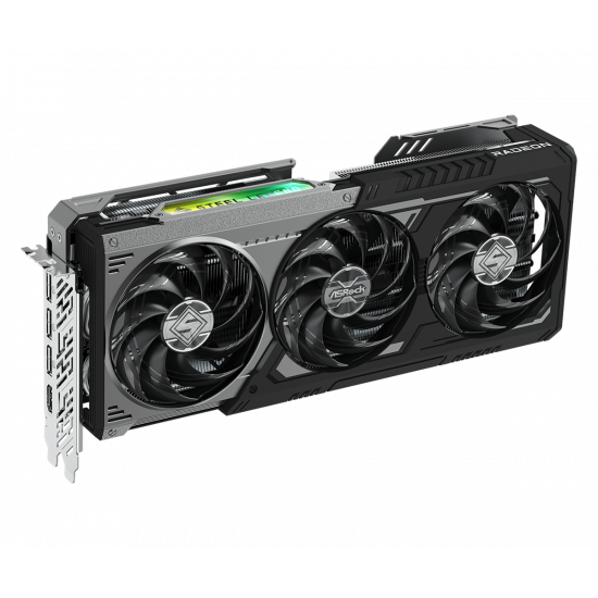 ASRock Steel Legend Dark Radeon RX 9070 XT 16GB GPU ASRock Steel Legend Dark Radeon RX 9070 XT 16GB GPU