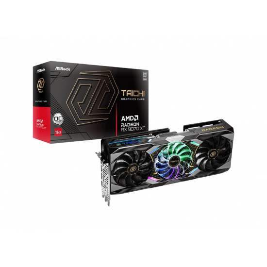 ASRock Taichi RX 9070 XT OC 16GB GPU