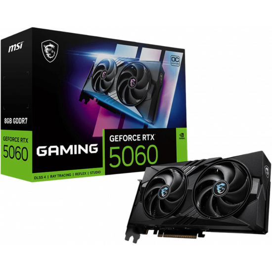 MSI GeForce RTX 5060 8GB Gaming OC GPU