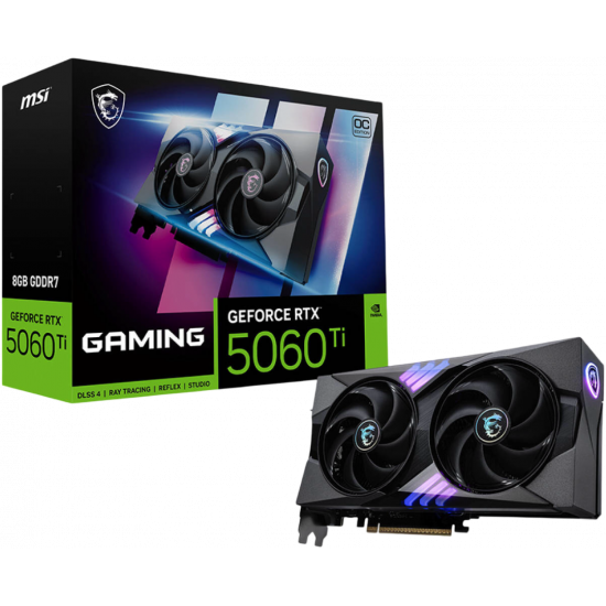 MSI GeForce RTX 5060 Ti 8GB Gaming OC GPU MSI GeForce RTX 5060 Ti 8GB Gaming OC GPU