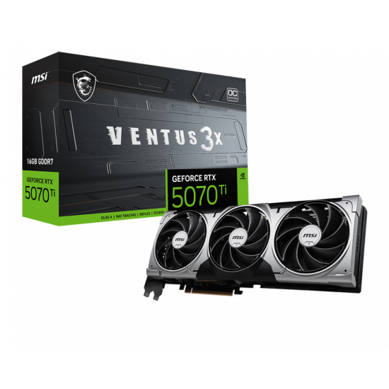 MSI GeForce RTX 5070 Ti 16GB Ventus 3X OC GPU