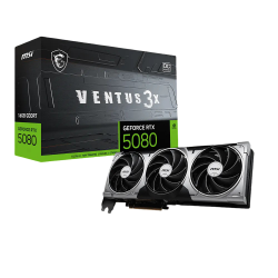 MSI GeForce RTX 5080 16 GB Ventus 3X OC GPU MSI GeForce RTX 5080 16 GB Ventus 3X OC GPU
