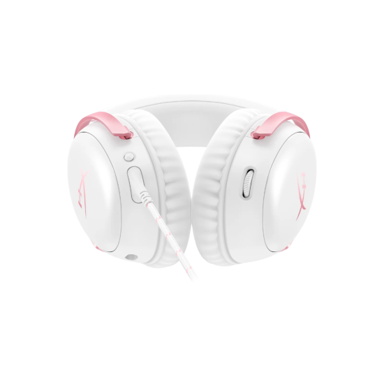 HyperX Cloud III Gaming Headset - White/Pink