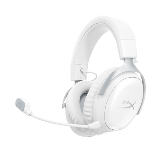 HyperX Cloud III S Wireless Gaming Headset - White