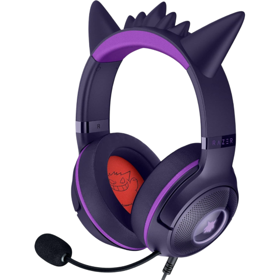 Razer Kraken Kitty V2 USB Gaming Headset - Pokemon Gengar Edition Razer Kraken Kitty V2 USB Gaming Headset - Pokemon Gengar Edition