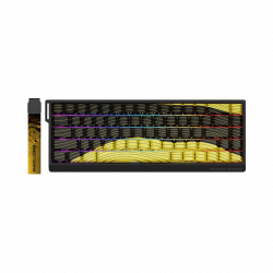 ATK FGG MAD68 HE Contour Flagship Wired Magnetic Keyboard – Gateron Universal Switch – Black / Yellow
