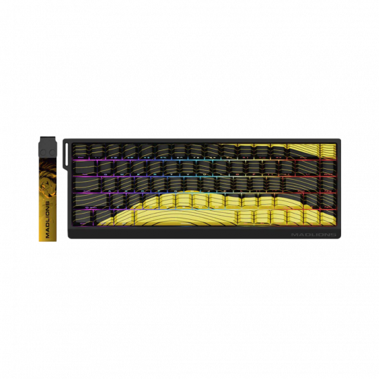ATK FGG MAD68 HE Contour Flagship Wired Magnetic Keyboard – Gateron Universal Switch – Black / Yellow ATK FGG MAD68 HE Contour Flagship Wired Magnetic Keyboard – Gateron Universal Switch – Black / Yellow