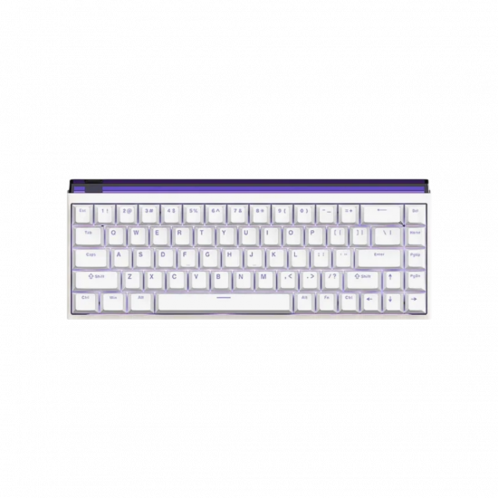 ATK FGG Nano68 Wired Magnetic Keyboard – Magnetic Amber PRO Switch – White / Purple ATK FGG Nano68 Wired Magnetic Keyboard – Magnetic Amber PRO Switch – White / Purple