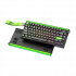 Attack Shark R85 HE RGB Wired Mechanical Keyboard - Purple Mandrel Switch - Neon Green