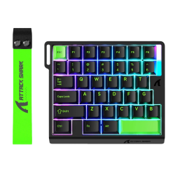 Attack Shark M36 HE RGB Mechanical Keyboard - Magnetic Switch - Neon Green