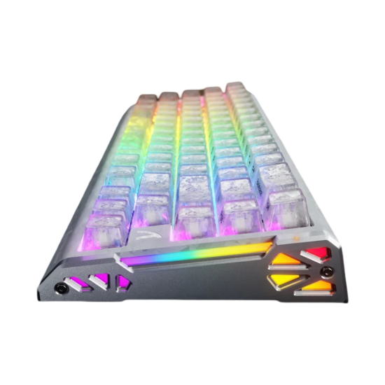 Attack Shark R68 HE RGB Wired Mechanical Keyboard - Magnetic Switch - Ice Ninja Attack Shark R68 HE RGB Wired Mechanical Keyboard - Magnetic Switch - Ice Ninja