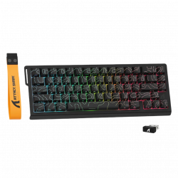 Attack Shark X68Pro HE RGB Tri-Mode Mechanical Keyboard - Magnetic Switch - Black Contours Attack Shark X68Pro HE RGB Tri-Mode Mechanical Keyboard - Magnetic Switch - Black Contours