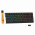 Attack Shark X68Pro Tri-Mode RGB Mechanical Keyboard - Magnetic Switch - Black Contours
