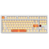 Attack Shark X87 Ultra Tri-Mode RGB Mechanical Keyboard - Meg Shark Switch - Ice Orange