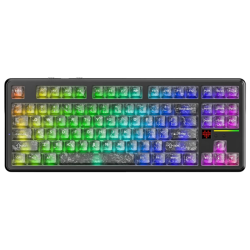 Attack Shark X87 Ultra Tri-Mode RGB Mechanical Keyboard - Meg Shark Switch - Forged Carbon