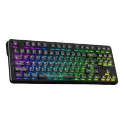 Attack Shark X87 Ultra Tri-Mode RGB Mechanical Keyboard - Meg Shark Switch - Forged Carbon Attack Shark X87 Ultra Tri-Mode RGB Mechanical Keyboard - Meg Shark Switch - Forged Carbon