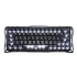 GravaStar Mercury V60 Pro 60% Hall Effect Magnetic Gaming Keyboard - Cyber Frost Black