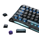 GravaStar Mercury V60 Pro 60% Hall Effect Magnetic Gaming Keyboard - Cyber Frost Black