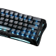 GravaStar Mercury V60 Pro 60% Hall Effect Magnetic Gaming Keyboard - Cyber Frost Black