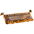 GravaStar Mercury K1 Pro 75% Wireless Mechanical Gaming Keyboard - Battle-Worn Yellow