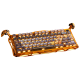 GravaStar Mercury K1 Pro 75% Wireless Mechanical Gaming Keyboard - Battle-Worn Yellow GravaStar Mercury K1 Pro 75% Wireless Mechanical Gaming Keyboard - Battle-Worn Yellow