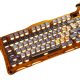 GravaStar Mercury K1 Pro 75% Wireless Mechanical Gaming Keyboard - Battle-Worn Yellow GravaStar Mercury K1 Pro 75% Wireless Mechanical Gaming Keyboard - Battle-Worn Yellow