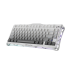 GravaStar Mercury K1 75% Wireless Mechanical Gaming Keyboard - Gradient White
