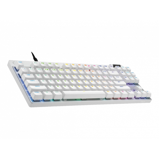 Logitech PRO X TKL Rapid Gaming Keyboard - White