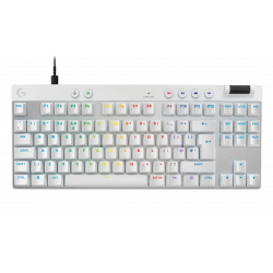Logitech PRO X TKL Rapid Gaming Keyboard - White