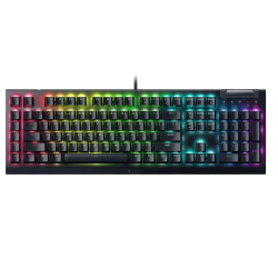 Razer BlackWidow V4 X Mechanical Gaming Keyboard - Green Switch - Arabic