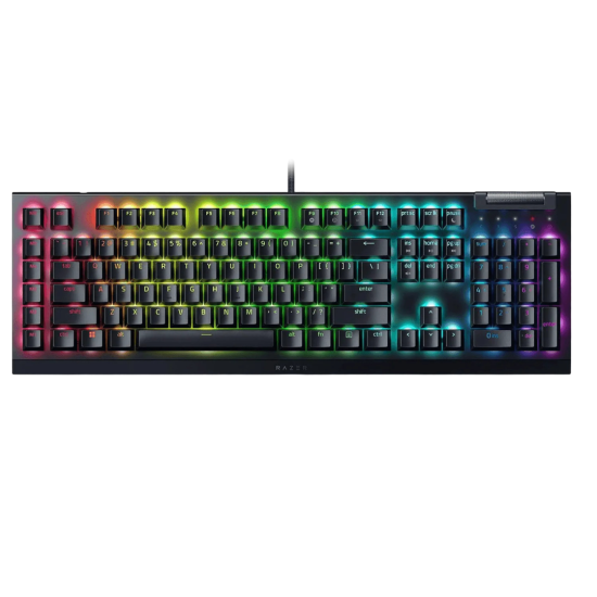 Razer BlackWidow V4 X Mechanical Gaming Keyboard - Green Switch - Arabic