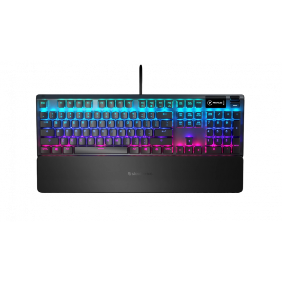 SteelSeries Apex 5 Hybrid Mechanical Gaming Keyboard SteelSeries Apex 5 Hybrid Mechanical Gaming Keyboard