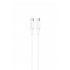 Ven-Dens USB-C to USB-C Charging & Data Cable, 60W - White