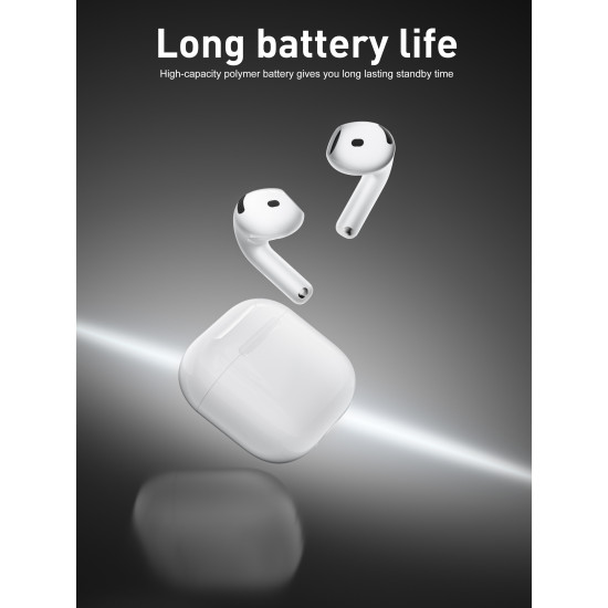 Ven-Dens Bluetooth Wireless Earphones with Charging Case - White Ven-Dens Bluetooth Wireless Earphones with Charging Case - White