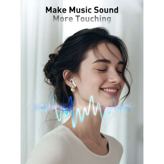 Ven-Dens Bluetooth Wireless Earphones with Charging Case - White Ven-Dens Bluetooth Wireless Earphones with Charging Case - White
