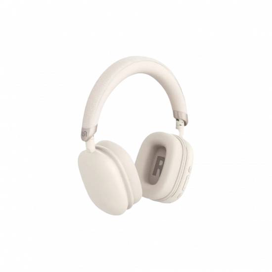 Porodo Soundtec Wireless Bluetooth Headphone Adjustable 360° Foldable 300mAh - Cream Porodo Soundtec Wireless Bluetooth Headphone Adjustable 360° Foldable 300mAh - Cream