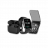 Green Lion 3 in 1 Ultimate Combo (Smart Watch/Earbud/Multi Travel Box) - Black