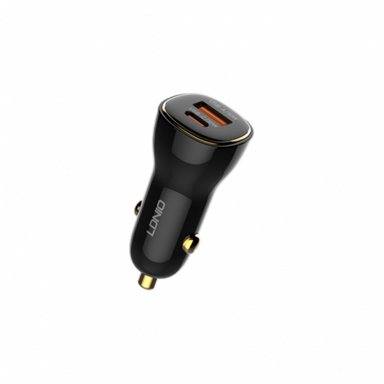 LDNIO C103 60W PD Car Charger with Type-C Cable
