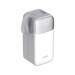 LDNIO PQ50 50000mAh Ultra Power Bank with Built-in Cables