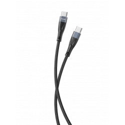 Ven-Dens USB-C to USB-C Charging & Data Cable, 60W - Black Ven-Dens USB-C to USB-C Charging & Data Cable, 60W - Black